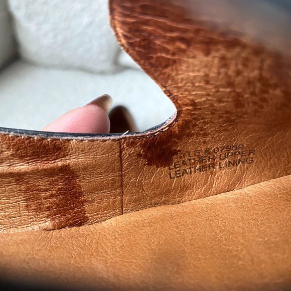 Madewell Teddy Patent Leather Cap Toe Loafer Flats Black/Gray Size 6 - Picture 4 of 5